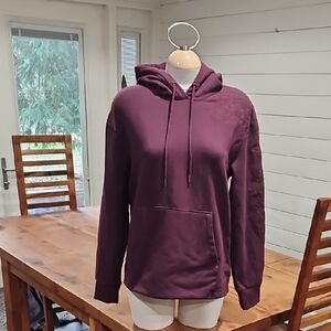 Athleta Purple Embossed Hoodie. Sz Sm Nwot.